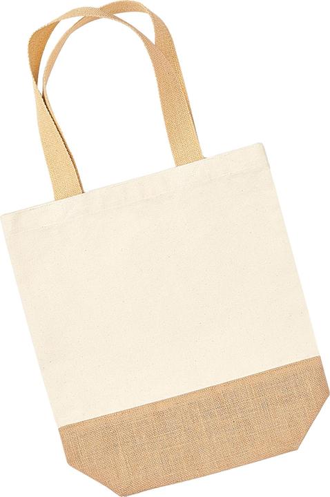 Produktbild Westford Mill Einkaufstasche Leinwand aus Jute (13 l)