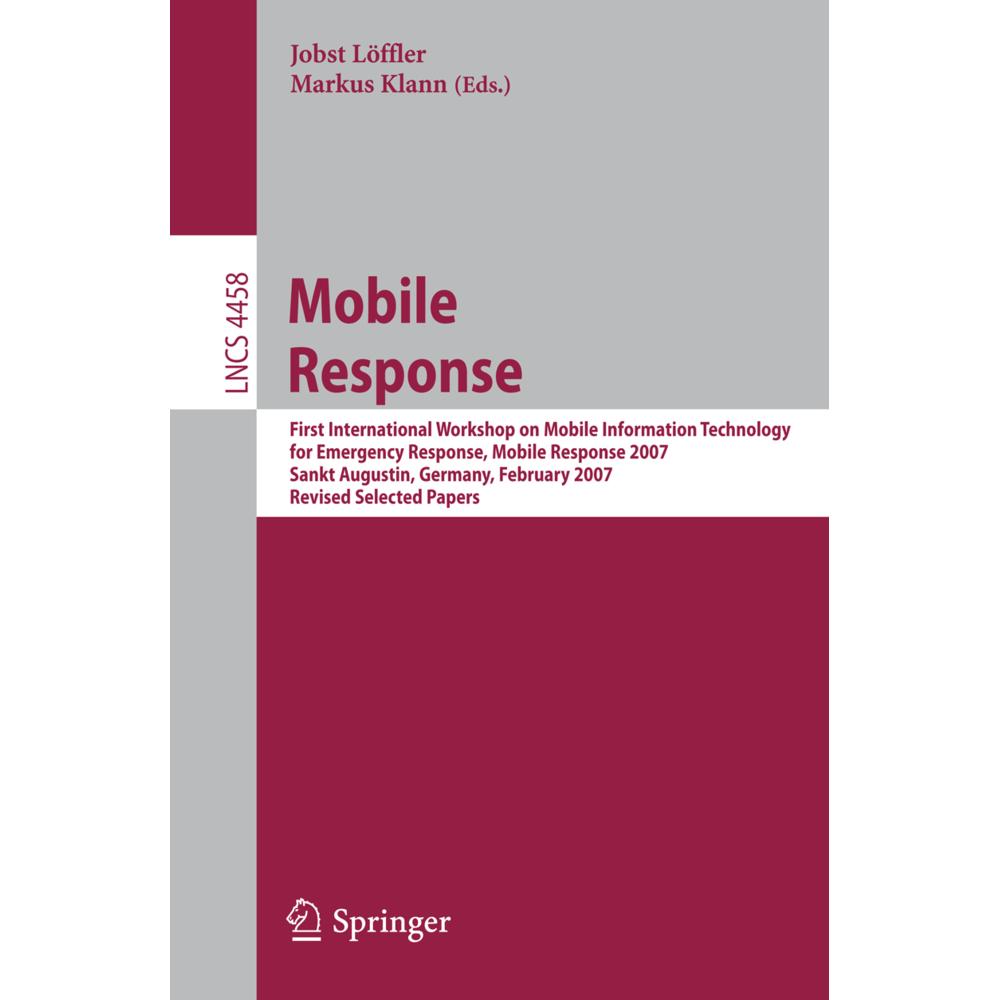 Thumbnail - Mobile Response, Fachbücher von Markus Klann, Jobst Löffler