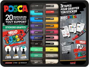 Immagine prodotto Posca Grafitti (20x)