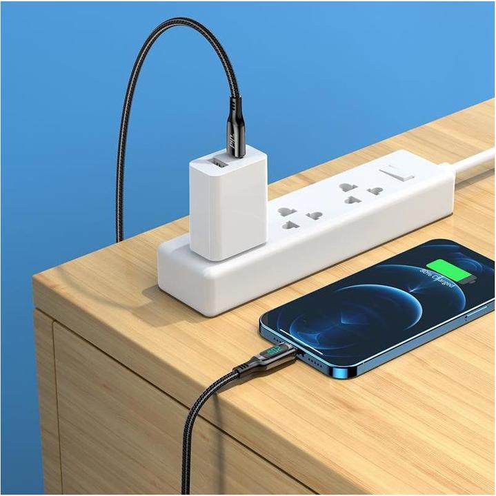 Actual product image Hoco S51 charging cable Lightning (1.20 m)