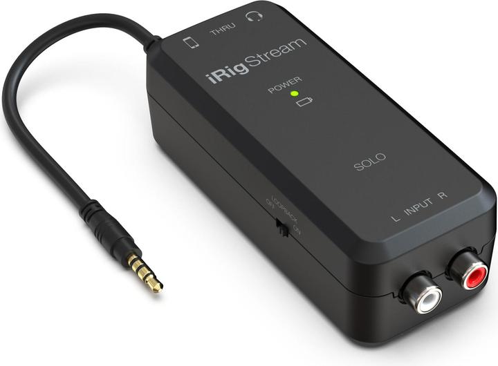 Immagine prodotto IK Multimedia iRig Stream Solo (Jack da 3.5mm)