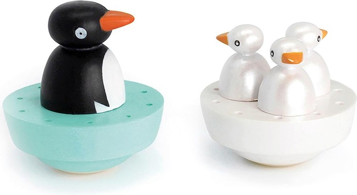 Actual product image Trousselier Music box with dancing penguins, magnetic
