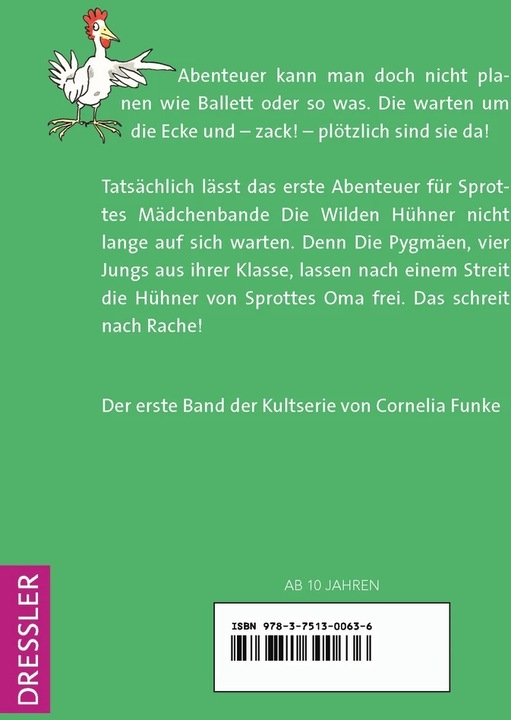 Immagine prodotto Die Wilden Hühner 1 (Tedesco, Imbuto Cornelia, 2021)