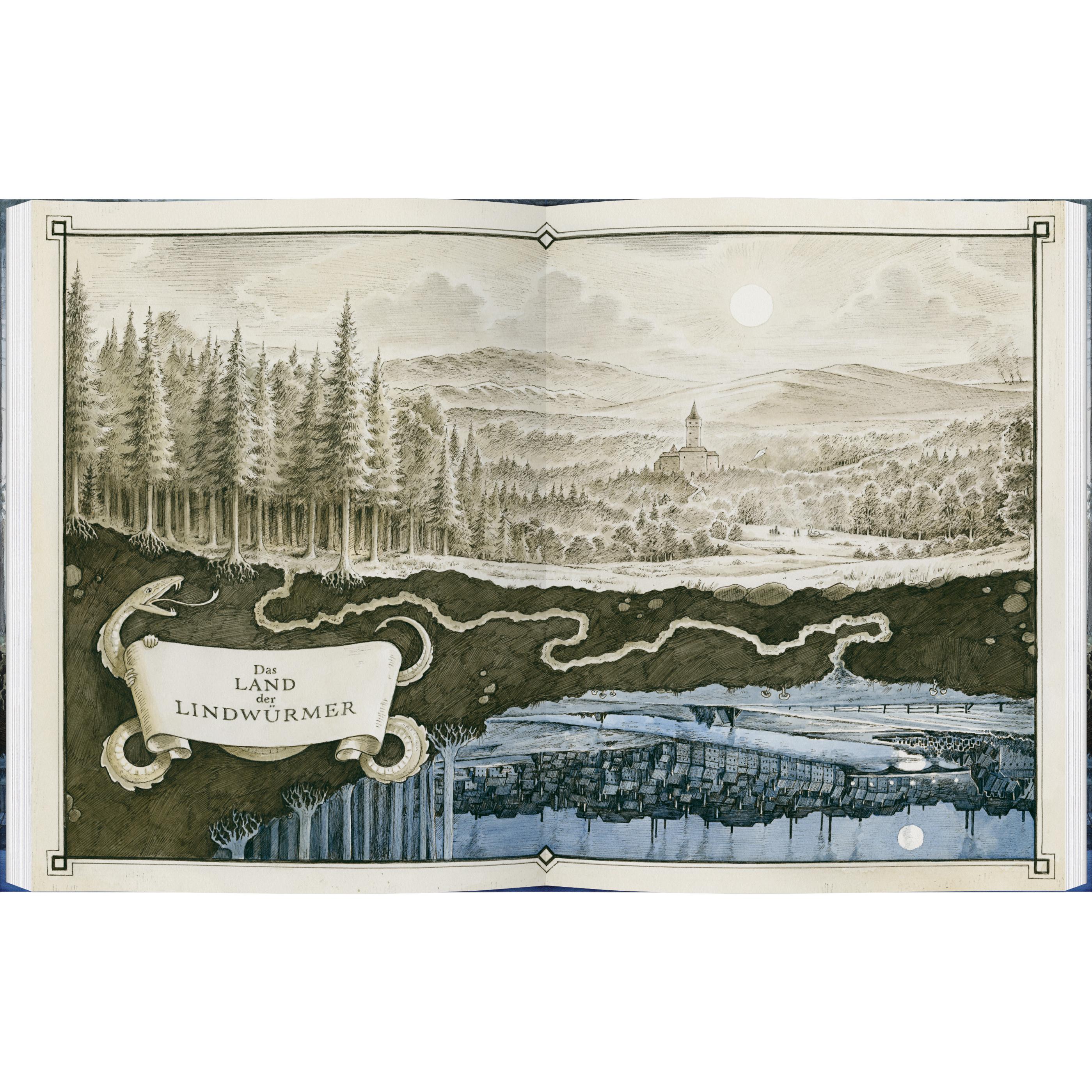 Thumbnail - Sem und Mo im Land der Lindwürmer, Kinderbücher von Torben Kuhlmann, Friederike Buchinger, Frida Nilsson