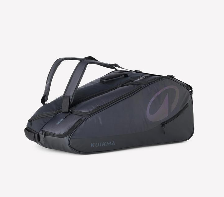 Actual product image Artengo Insulated 12-Racket Tennis Bag Gaël Monfils XL Pro - Black (12R)