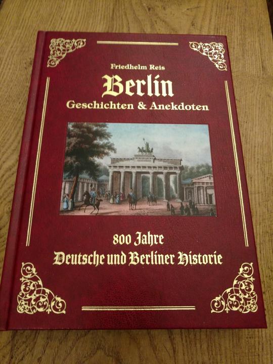 Produktbild Berlin Geschichten & Anekdoten -Exzellenz Ausgabe -Ledereinband mit Goldprägung- (Deutsch, Friedhelm Reis, Verlag Berliner Flair, 2017)