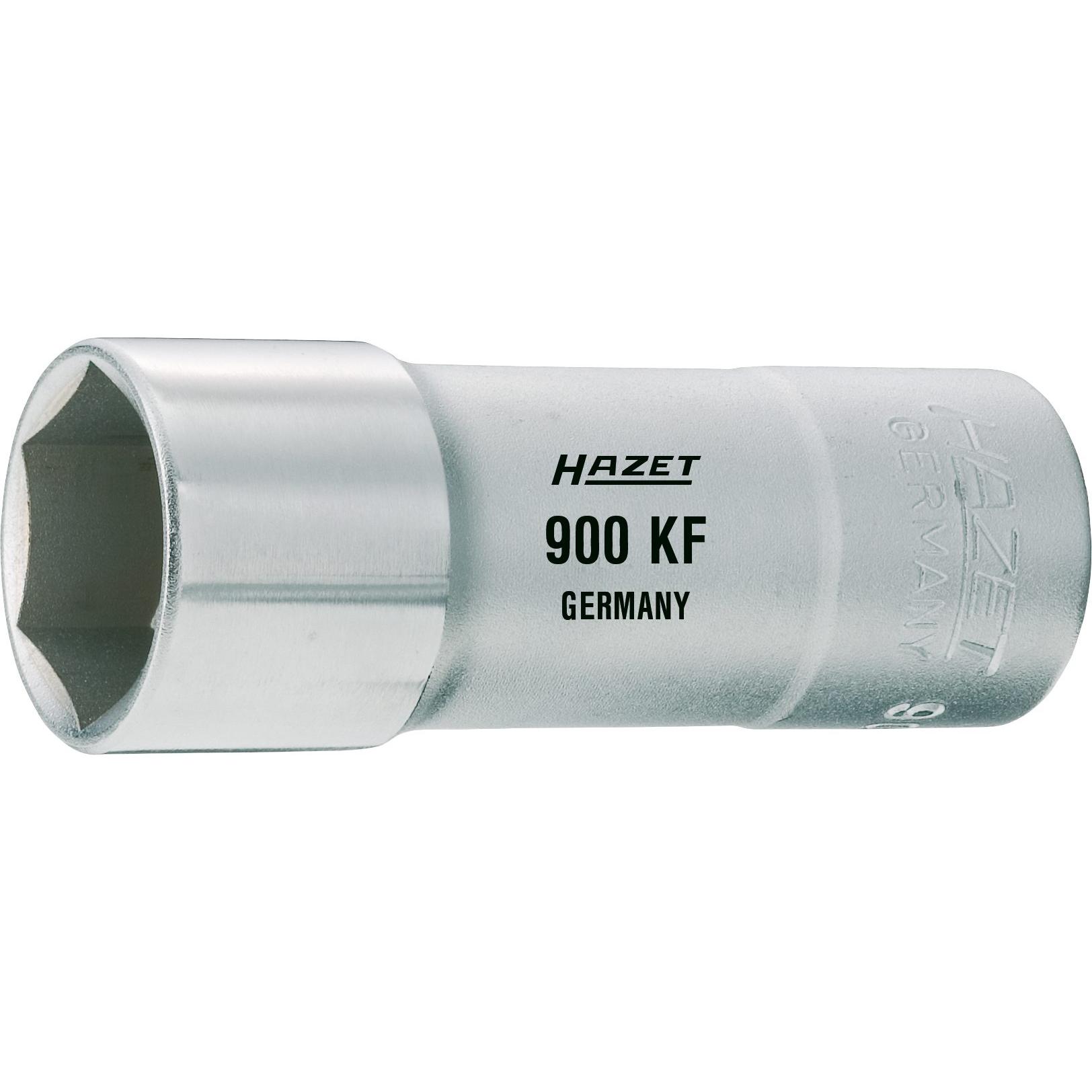 Thumbnail - HAZET, Steckschlüssel + Stecknuss, Zündkerzen Steckschlüsseleinsatz 900KF ∙ Vierkant12,5 mm (1/2 Zoll) ∙ Aussen Sechskan...