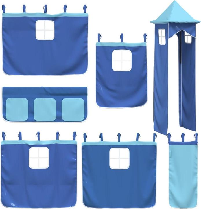 Actual product image vidaXL Vorhang für Hochbett
