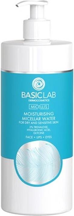 BasicLab BASICLAB Micellis nawilżający płyn micelarny do skóry suchej i wrażliwej 2% Trehalozy, Kwas