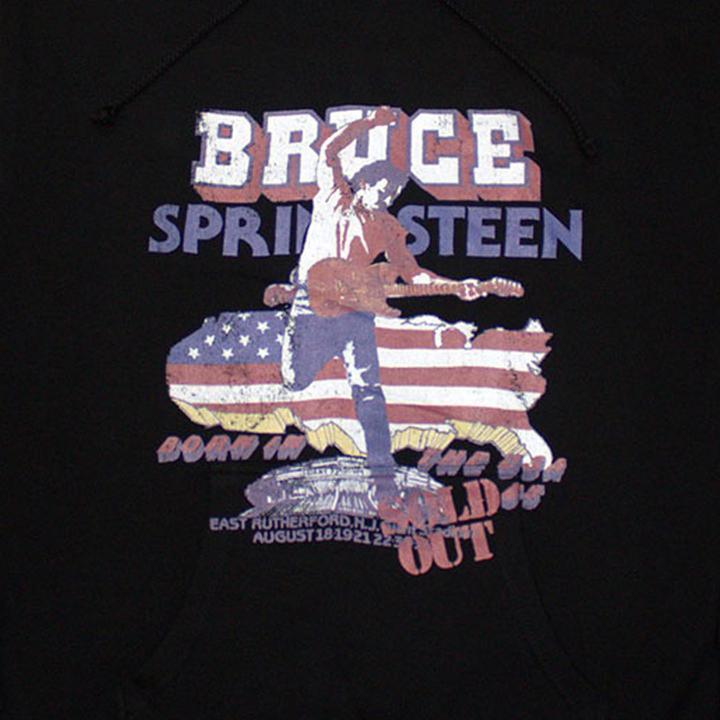 Immagine prodotto Bruce Springsteen Born In The USA '85 Felpa con Cappuccio Adulto Unisex (L)