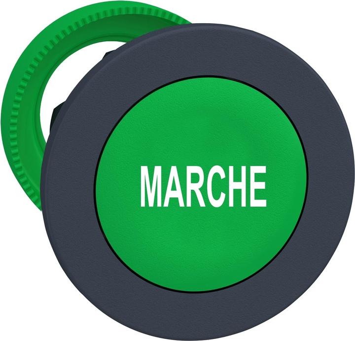 Actual product image Schneider Electric Push-button, front, flush, plastic, ZB5FA342
