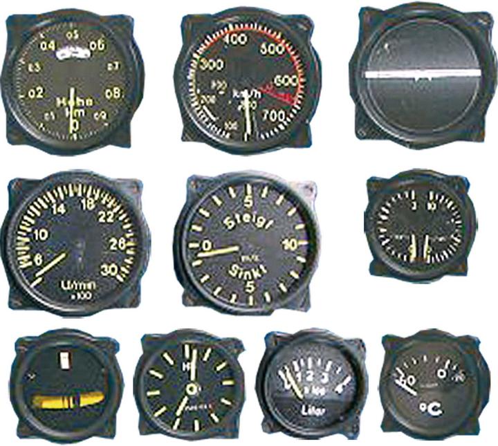 Image du produit Planet-Hobby instruments à l'échelle 1/4 pour avion ii. weltkreig