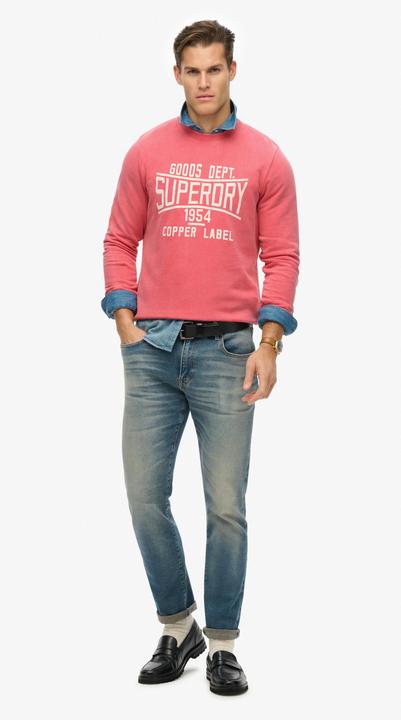 Actual product image Superdry Vintage Wash Relaxed Crew (L)