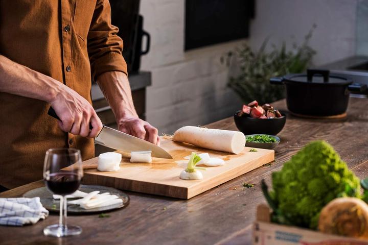 Produktbild Fiskars Hard Edge Large cook's peilis (20 cm)