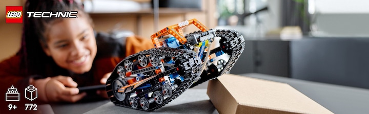 Actual product image LEGO App controlled transformation vehicle (42140, LEGO Technic)