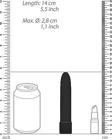 Productafbeelding Doc Johnson 5,5" Vibrator - Biologisch afbreekbaar