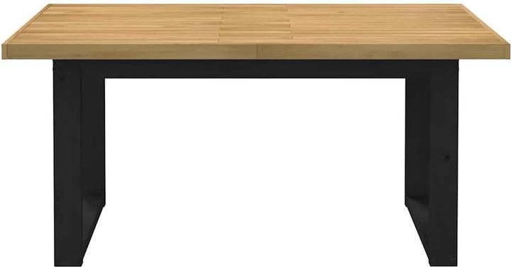 Produktbild VidaXL Esstisch NOAIN U-Form-Beine 160x90x75 cm Massivholz Kiefer (160 x 90 x 75 cm)