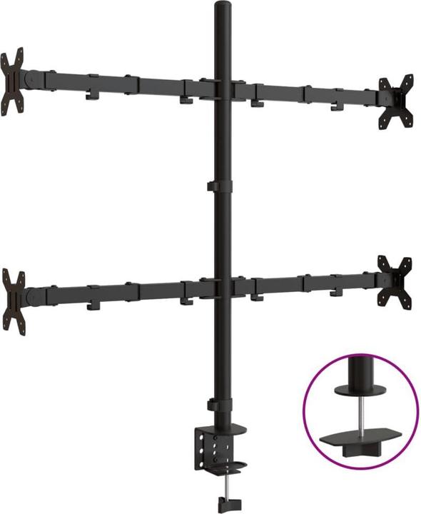 Produktbild vidaXL Monitorhalterung (Tisch, 27", 10 kg)