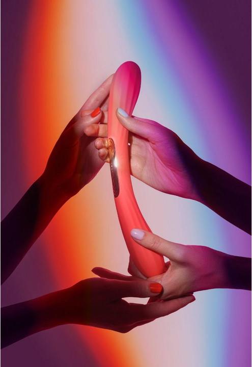 Image du produit LELO - Boomerang Doppelender Vibrator Korallenrot