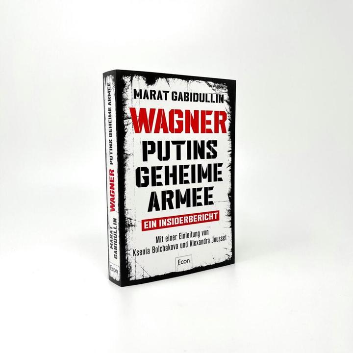 Actual product image WAGNER – Putins geheime Armee (German, Marat Gabidullin, 2022)