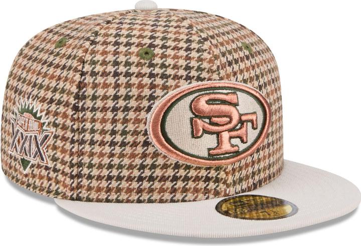 Produktbild New Era 59Fifty Cap HOUNDSTOOTH San Francisco 49ers - 7 1/4