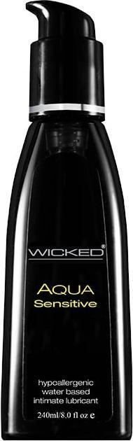 Wicked Sensual Care Wicked Wicked Wicked Aqua Sensitive Black 240ml (240 ml)
