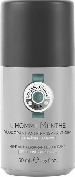 Actual product image Roger & Gallet Menthe Deodorant (Roll-on, 50 ml)