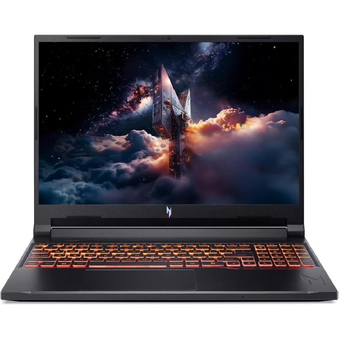 Acer Nitro V 16 AI RTX 5050 (16", 1000 GB, 16 GB, Deutschland, AMD Ryzen 5 240), Notebook, Schwarz