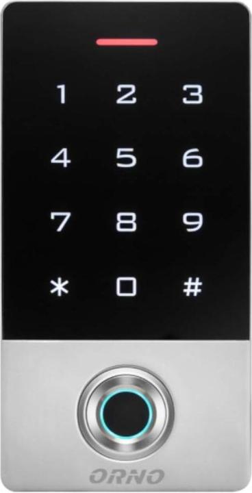 Produktbild Orno Touch-Code-Schloss, mit Karten- und Proximity-Tag-Leser und Fingerabdruckleser, IP68, 1 Relais 3A (Fingerabdruck)