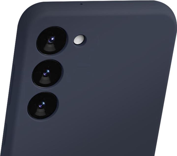 Actual product image Jaym Premium silicone case, Blue Series (Samsung Galaxy S23)