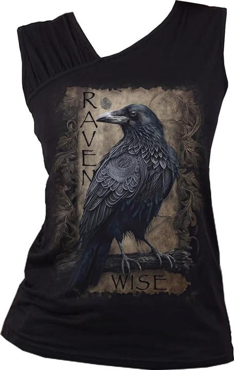 Produktbild Spiral Raven Wise TShirt Ärmellos (L)