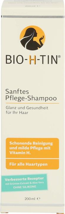 Produktbild Bio-H-Tin Sanftes Pflege-Shampoo, 200 ml Shampoo (200 ml, Flüssiges Shampoo)