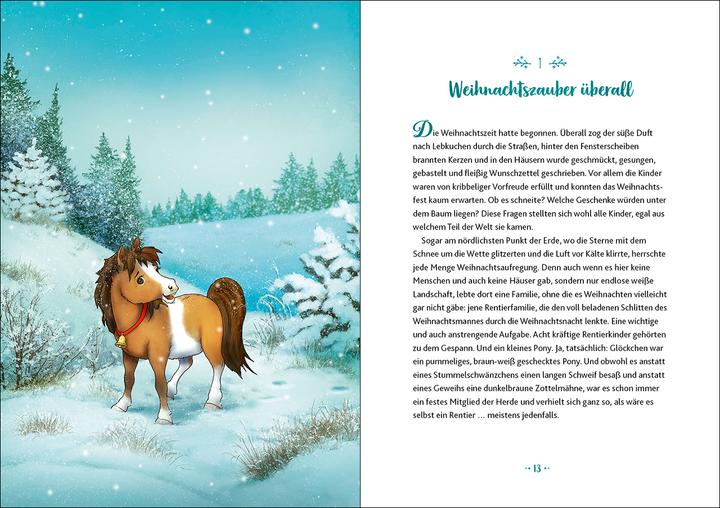 Produktbild Glöckchen, das Weihnachtspony - Ein magisches Winterwunder (Deutsch, Annette Moser, Loewe Vorlesebücher, Loewe Kinderbücher, Loewe Weihnachten, 2022)