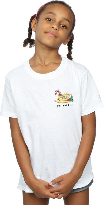 Immagine prodotto Friends Christmas Coffee Mug Breast Print Maglietta Ragazze (104)