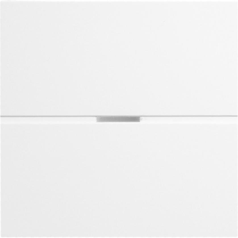 HHG Plus 55 Tastdimmer WDTR05295WH Abdeckung ähnl. RAL 9003 Signalweiss, Taster + Schalter, Weiss