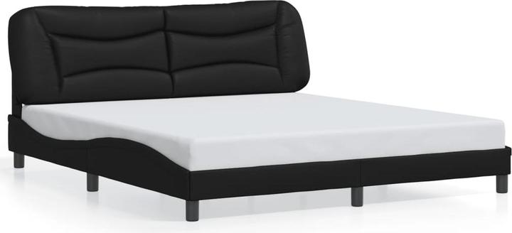 Produktbild VidaXL Bettgestell mit LED Kunstleder (200 x 200 cm)
