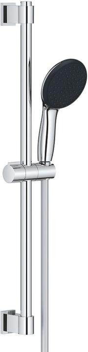 Grohe Vitalio Start 110 QuickFix Brausestangenset, kleben oder bohren, Watersaving Plus, Länge 600mm, 2 St (2 Strahlarten, 5.60 l/min)