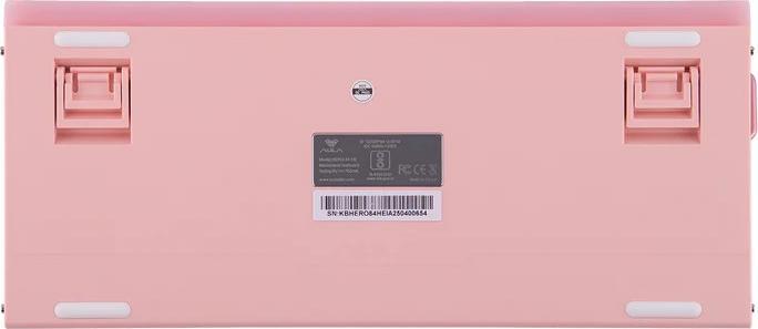 Produktbild Aula Gasket-Tastatur HERO84 HE PINK+Gradient+Contour Dragon King Switch RGB (DE, Kabelgebunden)