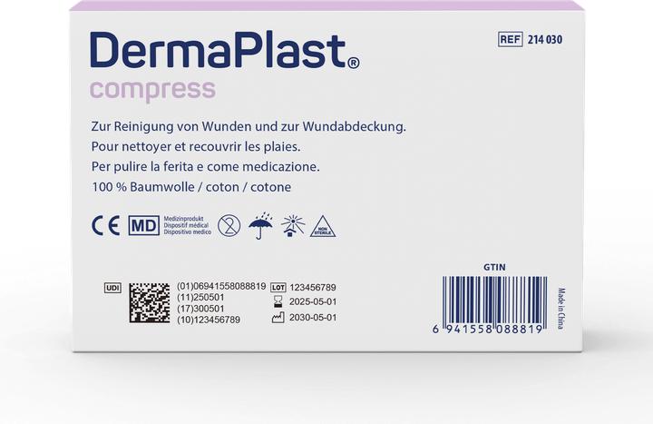 Produktbild DermaPlast Compress Gazekompressen