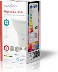 Produktbild Nedis SmartLife Vollfärbige LED-Lampe | Zigbee 3.0 | GU10 | 345 lm | 4.7 W | RGB / Warm bis kühlen w (GU10, 345 lm, 1x)
