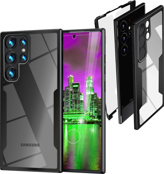 Produktbild Nalia Klare 360 Grad Hybrid Hülle (Samsung Galaxy S23 Ultra)