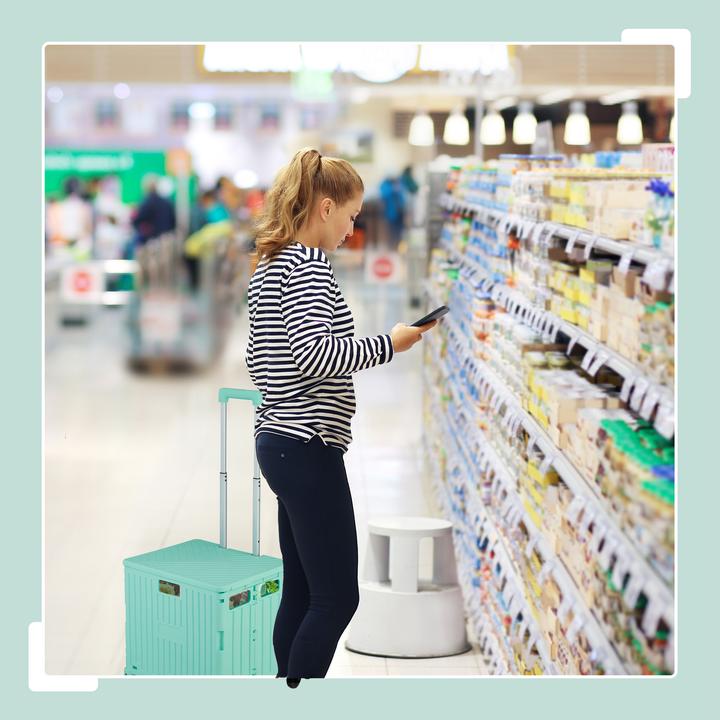 Produktbild Relaxdays Einkaufstrolley