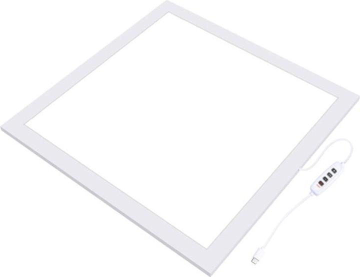 Puluz Pannello luminoso senza ombre per la fotografia 1200LM LED 33,3cm x 33,3cm Area efficace
