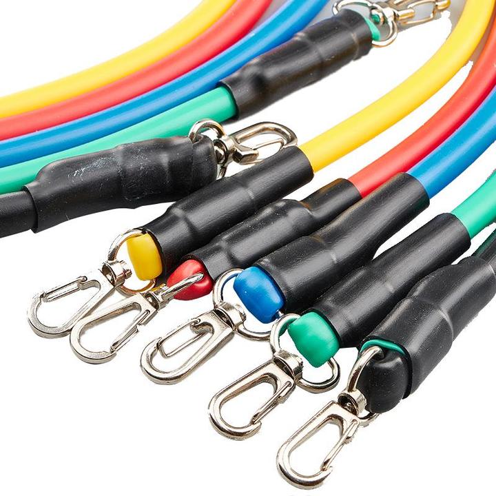 Actual product image PhoneLook Cordes élastiques de musculation Ensemble de bandes pour sport/fitness (5Kg-45Kg)