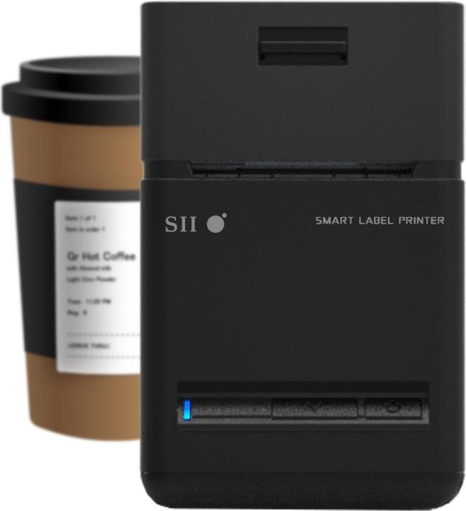 Productafbeelding Seiko SLP721RT, 8 Punkte/mm (203dpi), Cutter, USB, BT, schwarz (203 dpi)