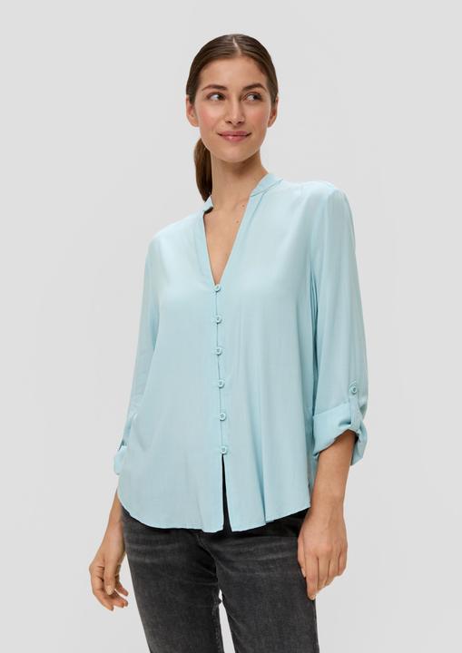 Immagine prodotto s.Oliver Bluse Viskosebluse mit Turn-up-Funktion (32)