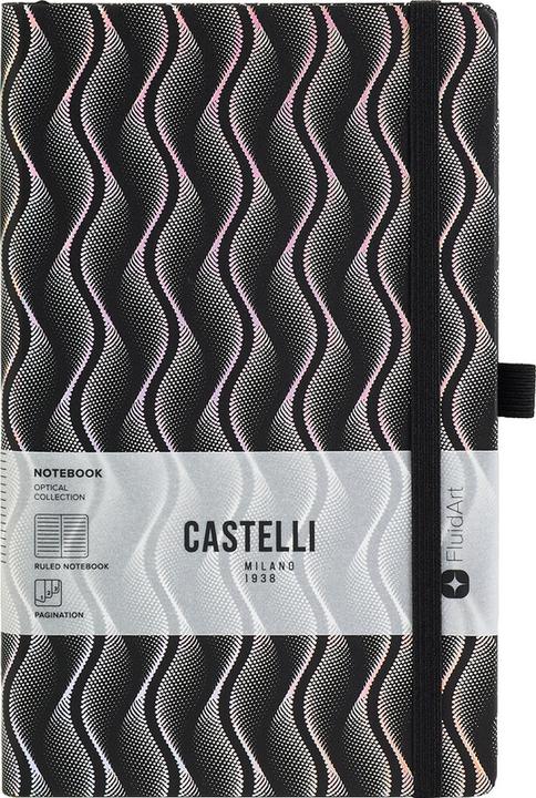 Produktbild Castelli Notizbuch Optical (A5, Liniert, Harter Einband)