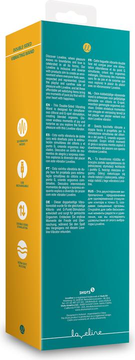 Produktbild Shots Double-Sided Vibrating Wand