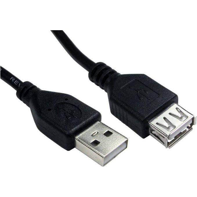 Rs Pro Cavo Di Prolunga Usb, Usba / Usba, 1M Usb 2.0 Nero (1 M, Usb 2.0), Cavo Usb