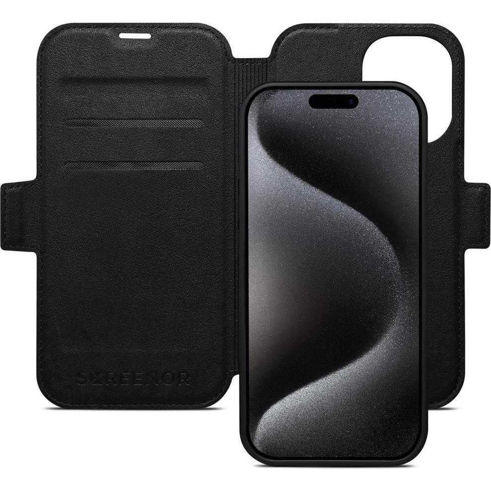 Screenor First Iphone 16 Magsafe Black (Apple iPhone 16), Smartphone Hülle, Schwarz